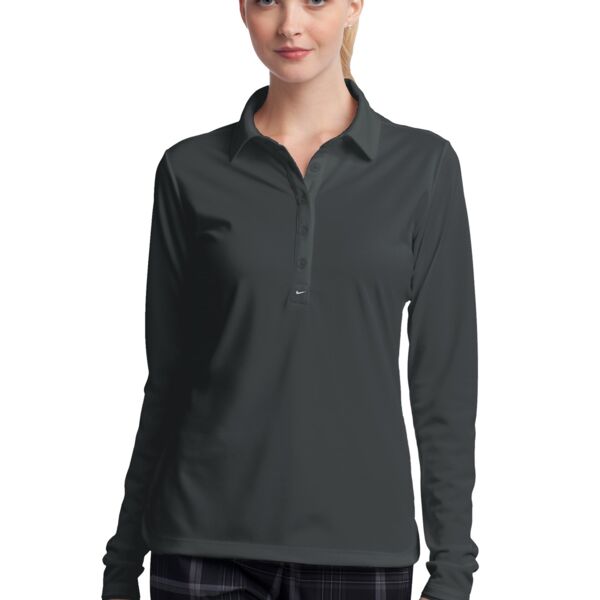 Women's Long Sleeve Dri FIT Stretch Tech Polo Thumbnail
