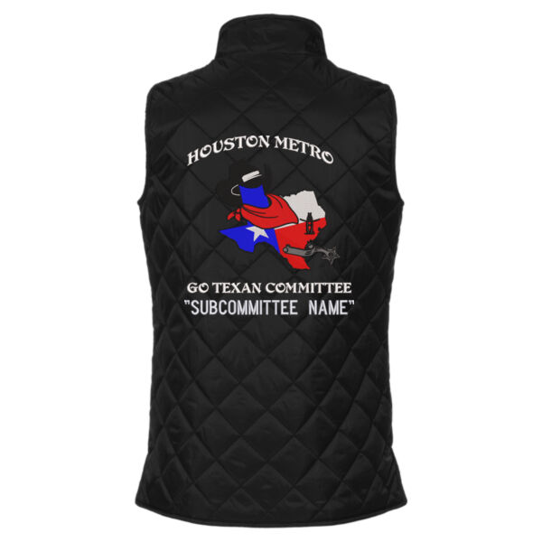 Women's Vintage Diamond Quilted Vest Thumbnail